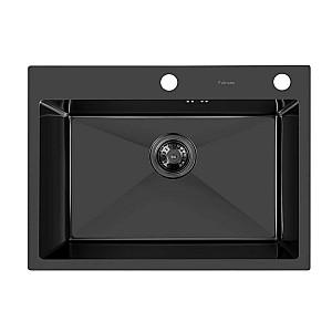 Chiuveta de bucatarie Aquatoria Nano PVD 60x45 Black