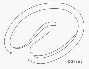 Perna doomoo 3in1 Buddy Cloudy Kaki