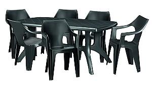 Scaun terasa Keter Dante Low Back Graphite