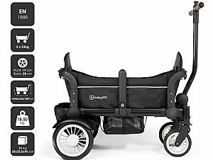 Carucior pentru gemeni BabyGo Cozy Rider