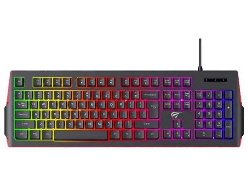 Tastatura Havit KB866L RGB Negru