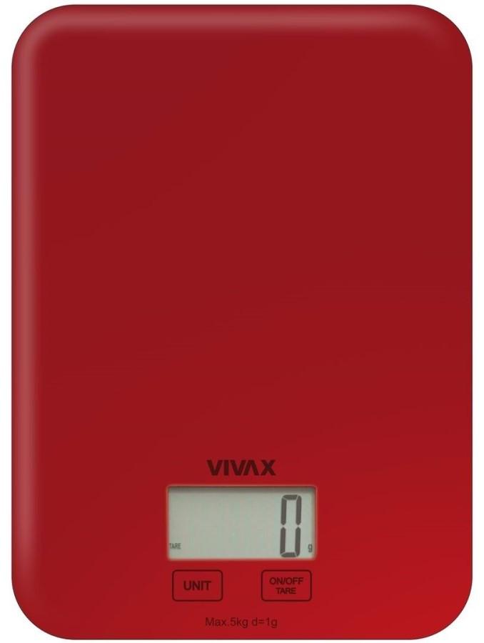 Cantar de bucatarie Vivax KS-505R Rosu