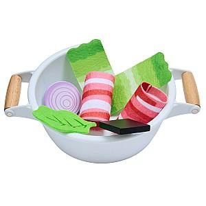 Set de bucatarie pentru papusi Hape Set de Gătit «Hotpot»