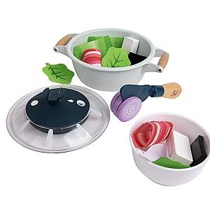 Set de bucatarie pentru papusi Hape Set de Gătit «Hotpot»