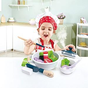 Set de bucatarie pentru papusi Hape Set de Gătit «Hotpot»