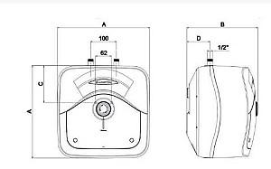 Boiler electric Ariston ANDRIS R 10U PL