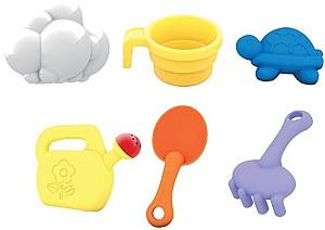 Set de jucării pentru nisip Petite&Mars Sandy Teo