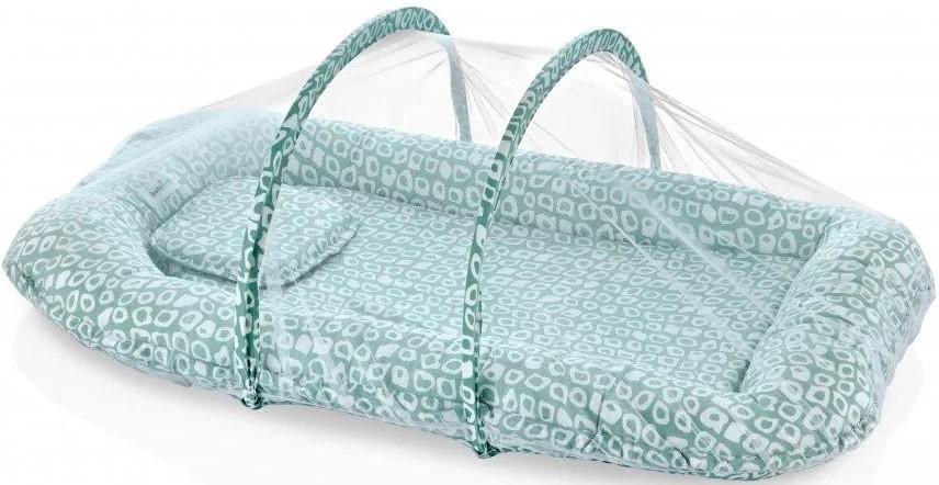 Cuib pentru bebelus BABYJEM Sleep Safe Green