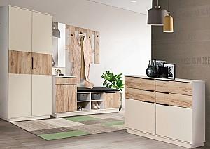 Antreu Modern Visit Cașmir (Bej)/Stejar Craft  Gri (Bej)