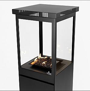 Incalzitor pe gaz Sunwood Marino Original Matte Black