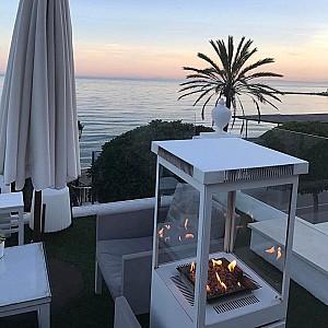 Incalzitor pe gaz Sunwood Marino Original Matte White