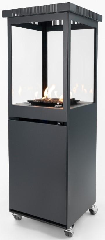 Incalzitor pe gaz Sunwood Marino Original Matte Grey