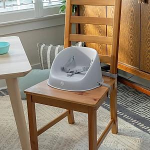 Scaun de masa simplu Bright Starts Ity by Ingenuity My Spot Easy-Clean Grey