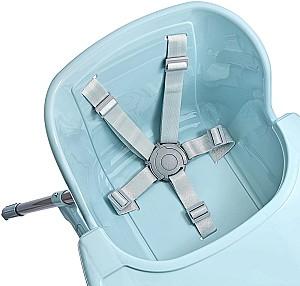 Scaun de masa simplu BABYJEM Turquoise Blue