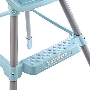 Scaun de masa simplu BABYJEM Turquoise Blue