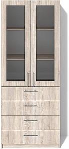 Dulap cu vitrina Fabrik Home Office-Line №3 Stejar Sonoma