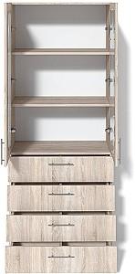 Dulap cu vitrina Fabrik Home Office-Line №3 Stejar Sonoma