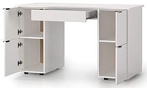 Masa de birou Fabrik Home Mateo Frasin Alb