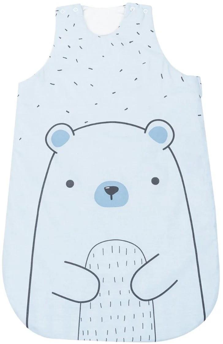 Sac de dormit Kikka Boo Bear with me Blue (0-6 m)