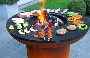 Vatra de foc BonFeu BonBiza Open Corten