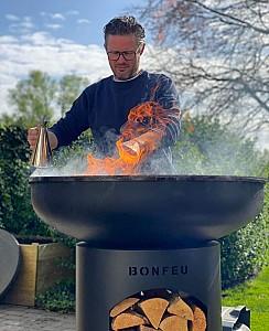 Vatra de foc BonFeu BonBiza Open Black