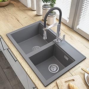 Chiuveta de bucatarie Granitan Hektor Grey
