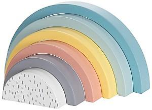 Jucarie interactiva Premaman Rainbow Stacking