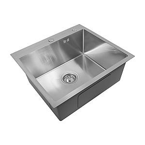 Chiuveta de bucatarie SanDonna HD5550 Crom satin