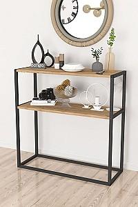 Masa consola Fabulous Metal Dressuar (Pine/Black)