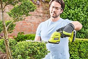 Masina de tuns gard viu cu acumulator Ryobi RY18GSA-120T