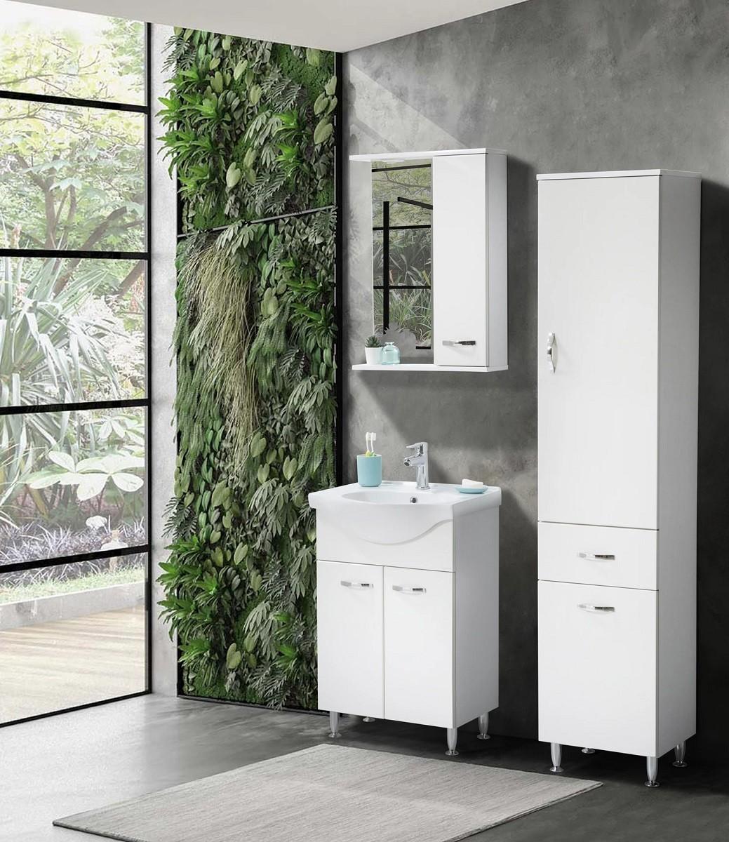 Dulap de baie Martat Olimpia 55cm white