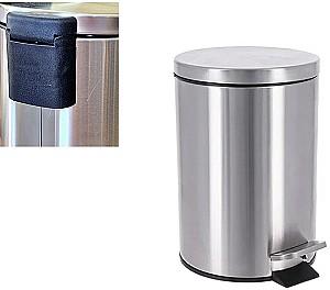 Cos de gunoi Tendance cu pedala 3l chrom