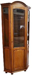 Dulap cu vitrina Viitorul Colt cu tablie Stejar Deschis