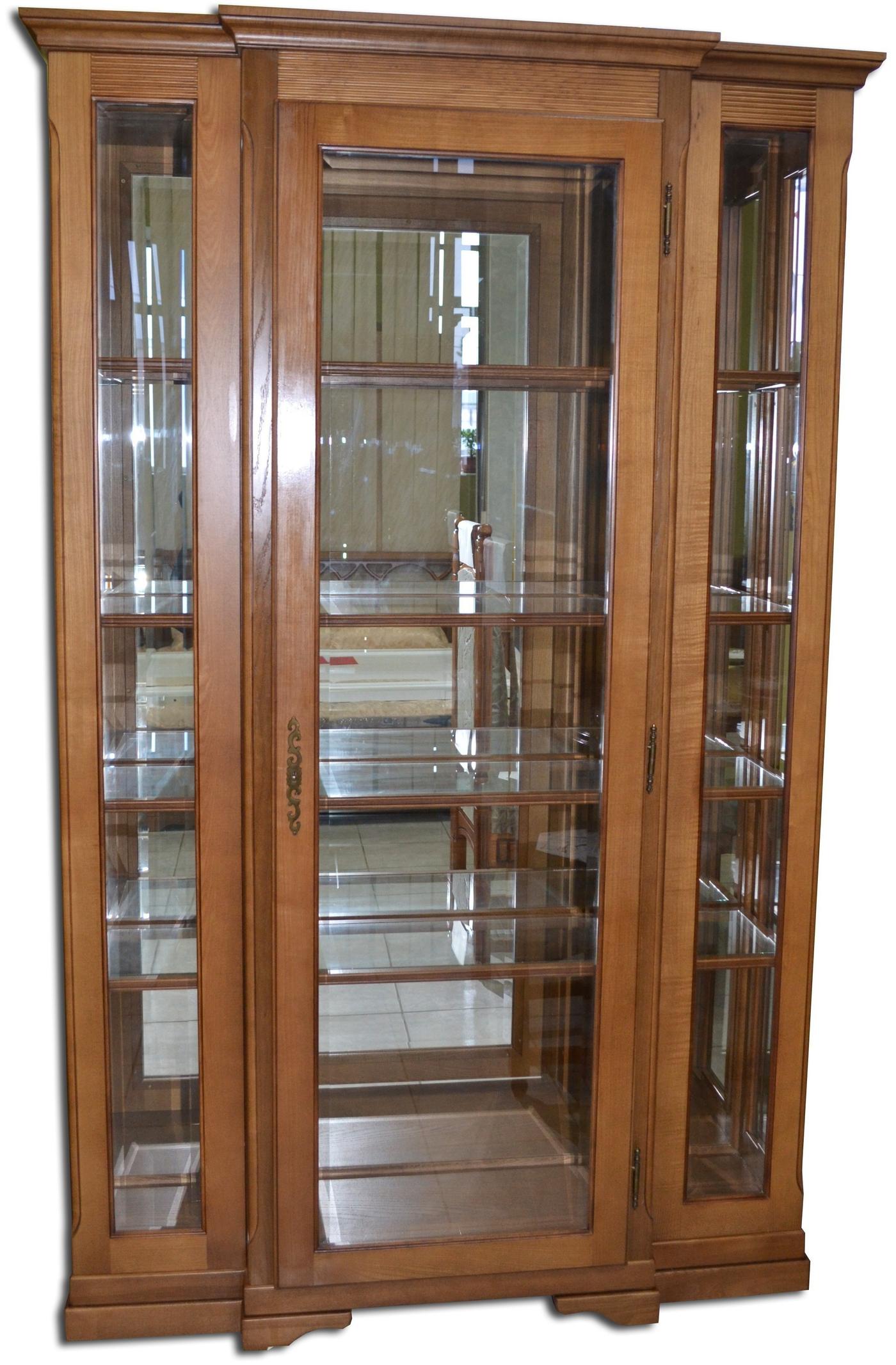 Dulap cu vitrina Viitorul Vitrina P Stejar Deschis