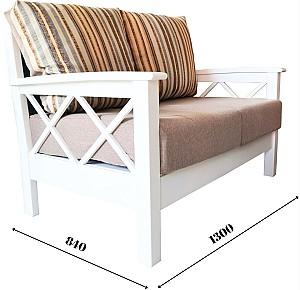 Fotoliu Viitorul Acordeon 2-2 Alb