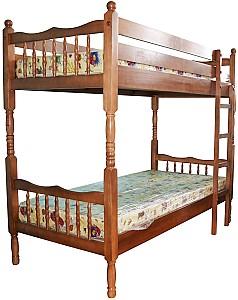 Pat copii Viitorul 2 Nivele 100x200 cm Stejar Deschis