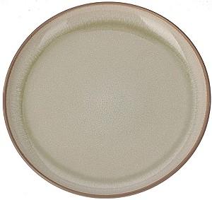 Farfurie Siaki Reactiv Glaze Cream 21 cm