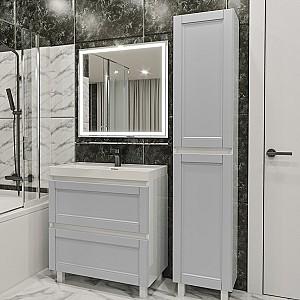 Set de mobila de baie PS Lilia 80-193 (vops./PAL) Gri Deschis