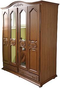 Dulap Viitorul Valentina 4 Usi Stejar Deschis