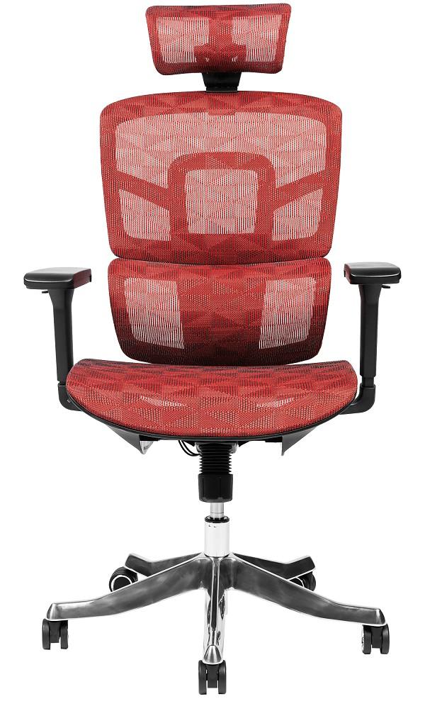 Fotoliu de birou CUSTÓ Porto Rosu