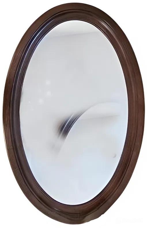 Oglindă Viitorul Ovala Mica Stejar Închis