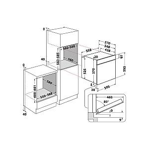 Cuptor electric incorporabil Whirlpool OMK38HU0X