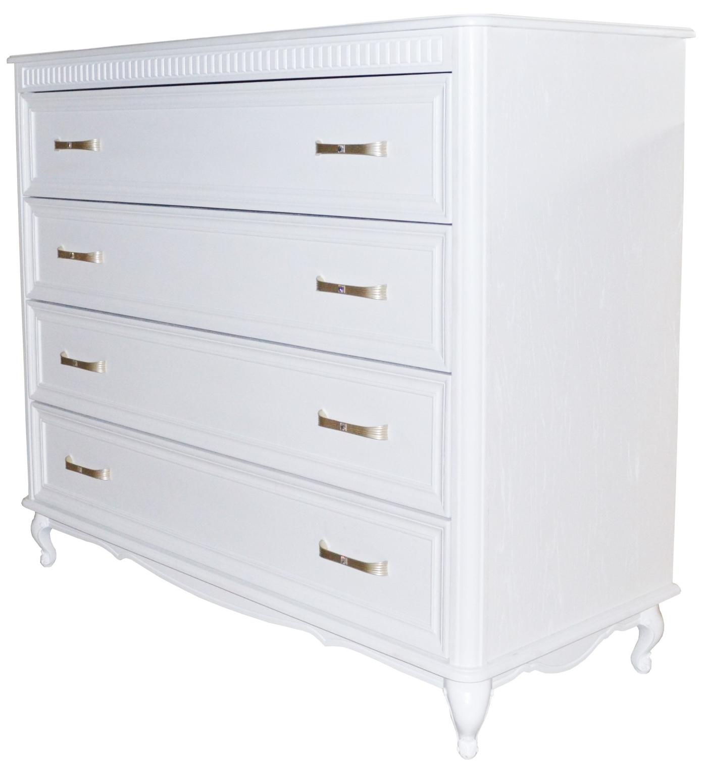 Comoda Viitorul Serenada 4 Alb