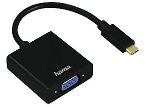 Adaptor de retea Hama USB-C to VGA (300088)