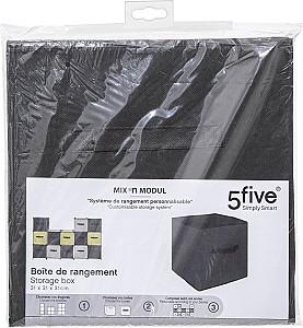 Cutie pentru depozitare 5Five Mix N'Modul black (56152)