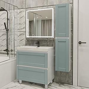 Set de mobila de baie PS Lilia 80-147 (vops. ”Modern” / PAL) Verde Deschis