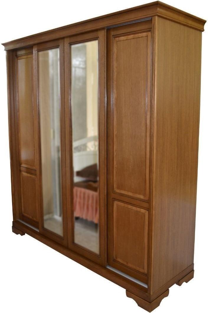 Dulap-cupe Viitorul Serenada 4 Usi Glisante Stejar Deschis