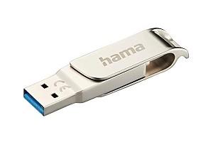 Stick memorie usb Hama C-Rotate Pro Silver (182491)