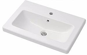 Set de mobila de baie IKEA Enhet/Tvallen/Pilkan cu sertare 140x43x65 Alb