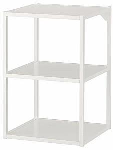 Set de mobila de baie IKEA Enhet/Tvallen/Pilkan cu sertare 140x43x65 Alb